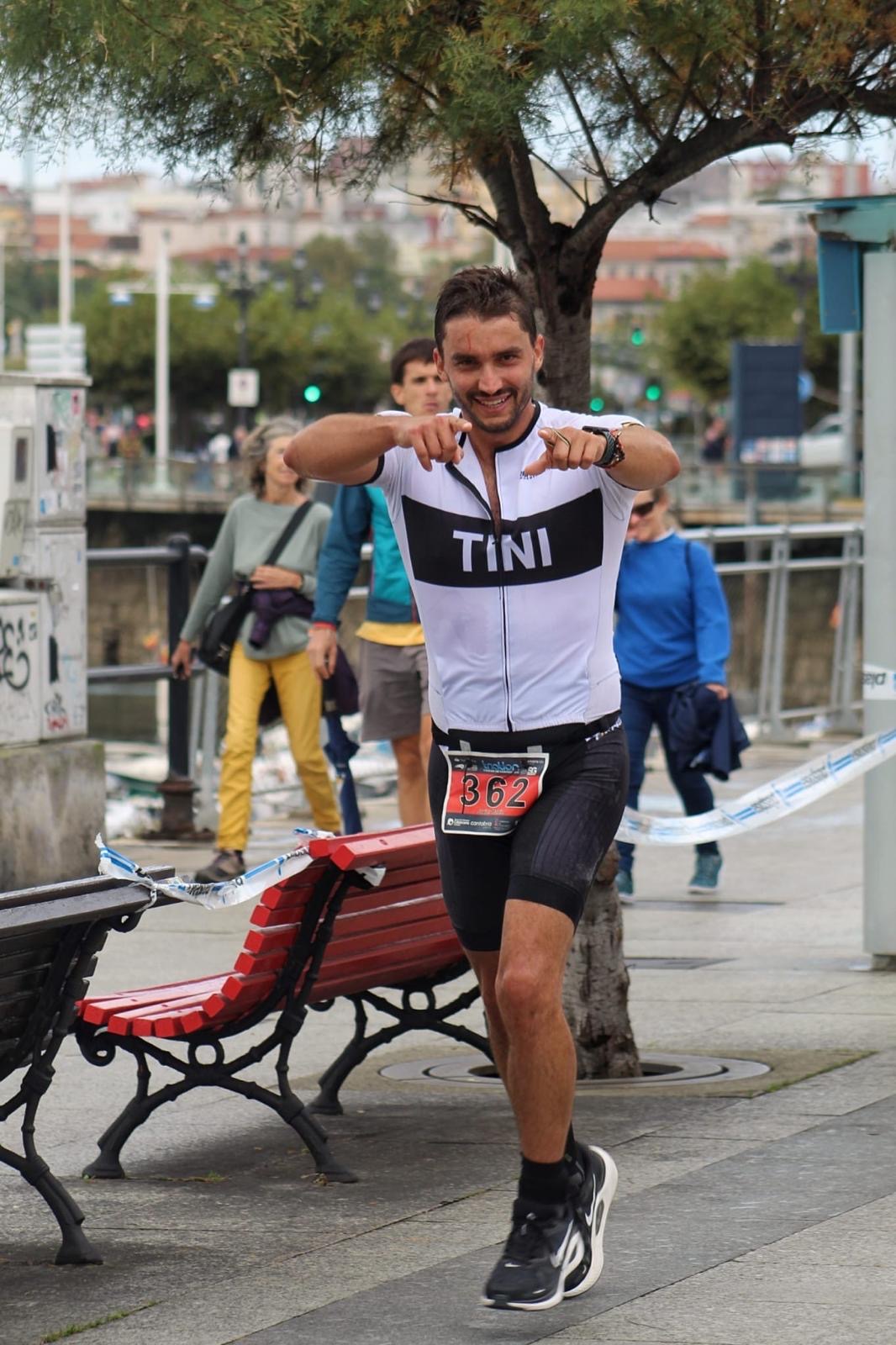Javier M. en una foto de carrera